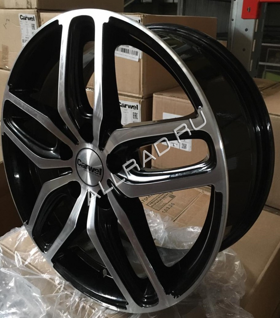 Диски Carwel R17 4x100. Купить литые диски Carwel R17 4x100 в  Интернет-магазине Allrad в Москве